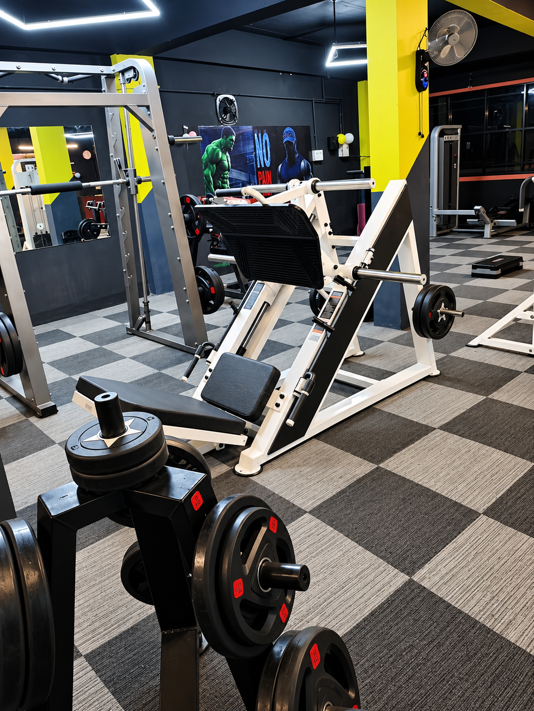My Health Fitness Ayoor workout area