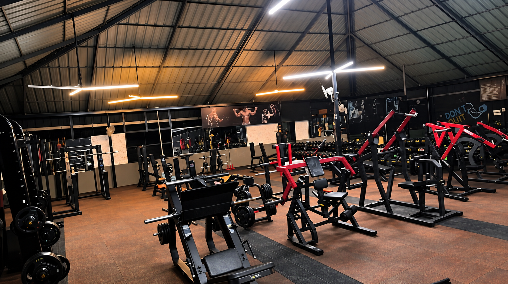 My Health Fitness Kottarakkara workout area